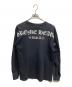 CHROME HEARTS (クロムハーツ) バックプリントロングスリーブカットソー ブラック サイズ:M：50000円