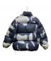 SUPREME (シュプリーム) THE NORTH FACE (ザ ノース フェイス) Bleached Denim Print Nuptse Jacket ブルー サイズ: XL/TG：25000円