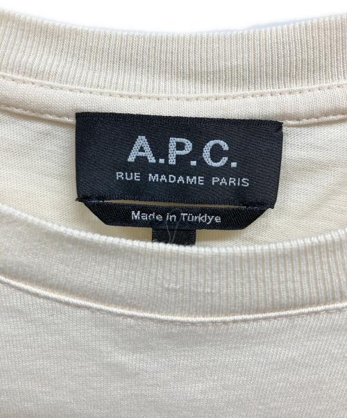 A.P.C.（アーペーセー）A.P.C. (アーペーセー) VPC TSHIRT ベージュ サイズ:Sの古着・服飾アイテム