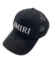 AMIRI（アミリ）の古着「メッシュキャップ」｜ブラック、ホワイト