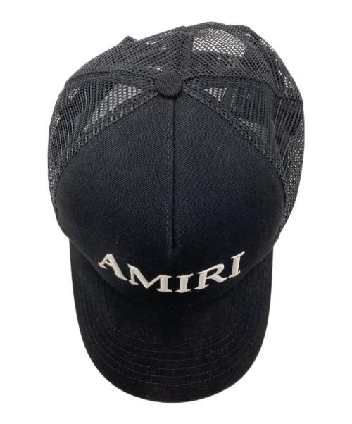 AMIRI（アミリ）AMIRI (アミリ) メッシュキャップ ブラック、ホワイトの古着・服飾アイテム