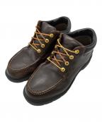 Timberlandティンバーランド）の古着「BASIC SINGLE MOC TOE OX WP」｜ブラウン