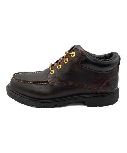 Timberland（ティンバーランド）Timberland (ティンバーランド) BASIC SINGLE MOC TOE OX WP ブラウン サイズ:US8.5の古着・服飾アイテム