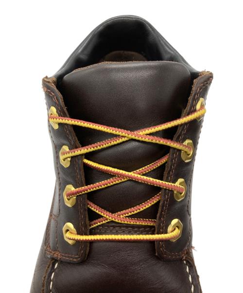 Timberland（ティンバーランド）Timberland (ティンバーランド) BASIC SINGLE MOC TOE OX WP ブラウン サイズ:US8.5の古着・服飾アイテム