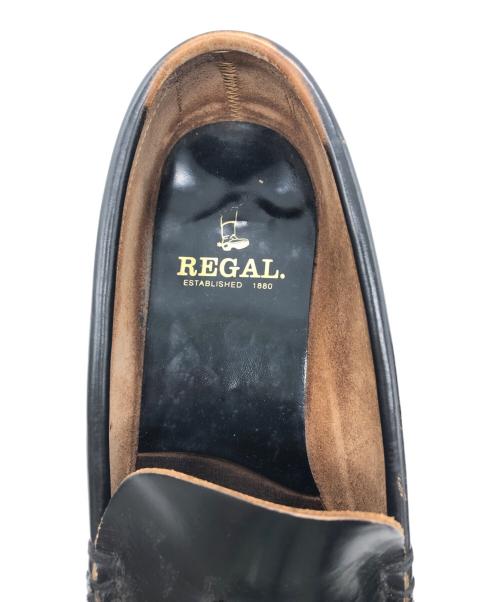REGAL（リーガル）REGAL (リーガル) ローファー ブラック サイズ:US6の古着・服飾アイテム