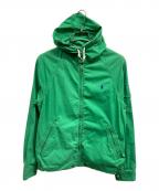 POLO RALPH LAURENポロ・ラルフローレン）の古着「フーデッドジャケット/POLO RALPH LAURENジャケット」｜グリーン