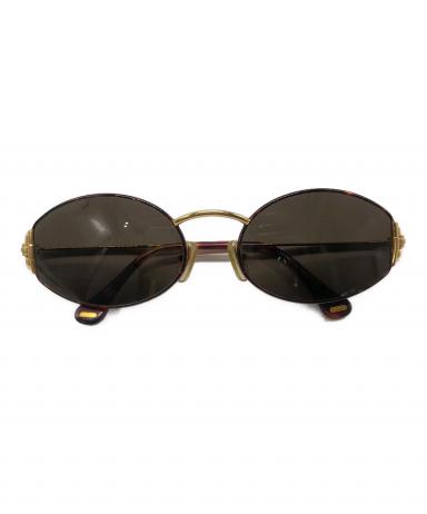 【美品】GUCCI サングラス カーキブラウン ホースビット【匿名配送】 中古・古着通販】GUCCI (グッチ) ホースビットサングラス/GUCCI