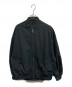 adidasアディダス）の古着「ルーズフィット ボンバージャケット/adidasジャケット」｜ブラック