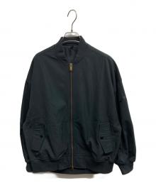 adidas（アディダス）の古着「ルーズフィット ボンバージャケット/adidasジャケット」｜ブラック