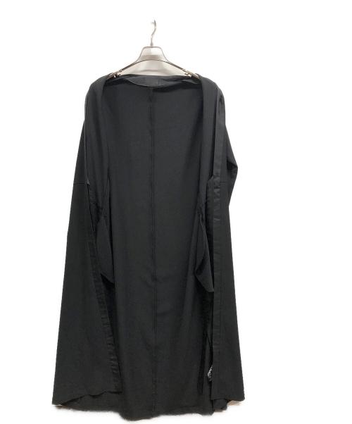 DEUXIEME CLASSE（ドゥーズィエム クラス）Deuxieme Classe (ドゥーズィエム クラス) PAN GOWN ガウンコート ブラック サイズ:freeの古着・服飾アイテム