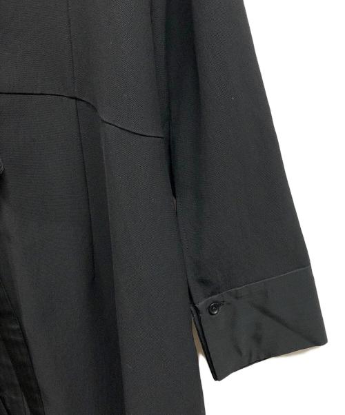 DEUXIEME CLASSE（ドゥーズィエム クラス）Deuxieme Classe (ドゥーズィエム クラス) PAN GOWN ガウンコート ブラック サイズ:freeの古着・服飾アイテム