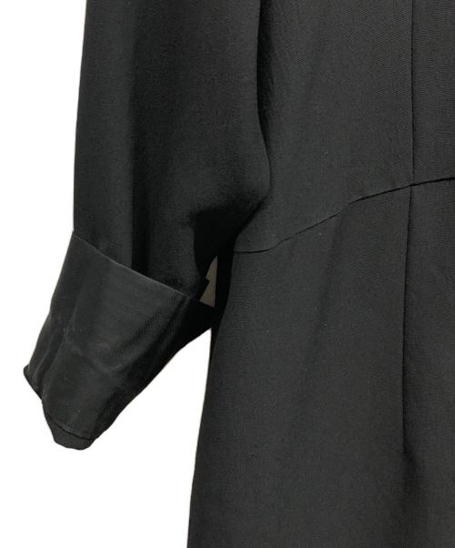 DEUXIEME CLASSE（ドゥーズィエム クラス）Deuxieme Classe (ドゥーズィエム クラス) PAN GOWN ガウンコート ブラック サイズ:freeの古着・服飾アイテム