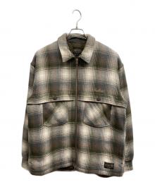 BAYFLOW×PENDLETON（ベイフロー×ペンドルトン）の古着「オンブレチェックジャケット」｜グレー