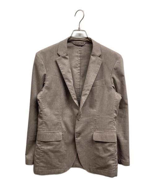 JOSEPH HOMME（ジョゼフ オム）JOSEPH HOMME (ジョゼフ オム) ピンヘッドリネンストレッチ ジャケット ベージュ サイズ:44の古着・服飾アイテム