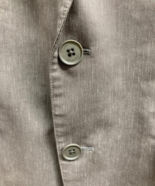 JOSEPH HOMME（ジョゼフ オム）JOSEPH HOMME (ジョゼフ オム) ピンヘッドリネンストレッチ ジャケット ベージュ サイズ:44の古着・服飾アイテム