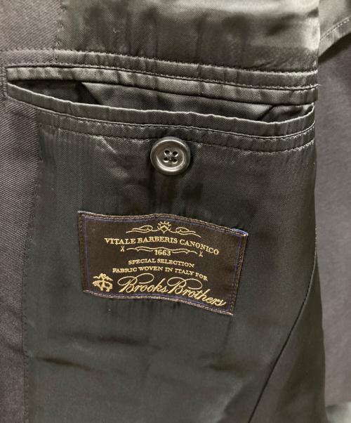 BROOKS BROTHERS（ブルックスブラザーズ）BROOKS BROTHERS (ブルックスブラザーズ) 2Bテーラードジャケット ブラック サイズ:39SHTの古着・服飾アイテム