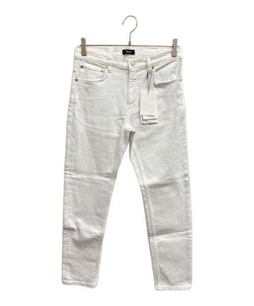theory（セオリー）theory (セオリー) BONE DENIM ホワイト サイズ:28 未使用品の古着・服飾アイテム