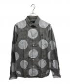 FRED PERRYフレッドペリー）の古着「チェックシャツ/FRED PERRYシャツ」｜ブラック