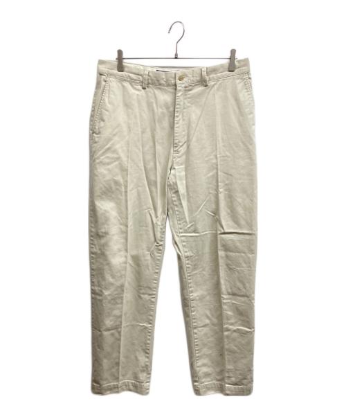 POLO RALPH LAUREN（ポロ・ラルフローレン）POLO RALPH LAUREN (ポロ・ラルフローレン) チノパンツ アイボリー サイズ: 35×30の古着・服飾アイテム