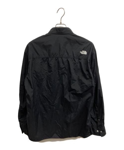 THE NORTH FACE（ザ ノース フェイス）THE NORTH FACE (ザ ノース フェイス) L/S Nuptse Shirt/THE NORTH FACEジャケット ブラック サイズ:Lの古着・服飾アイテム