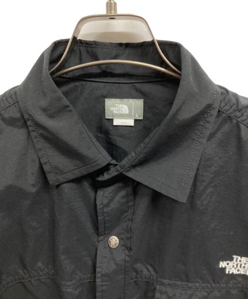 THE NORTH FACE（ザ ノース フェイス）THE NORTH FACE (ザ ノース フェイス) L/S Nuptse Shirt/THE NORTH FACEジャケット ブラック サイズ:Lの古着・服飾アイテム