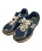 NEW BALANCEニューバランス）の古着「ローカットスニーカー」｜ブルー