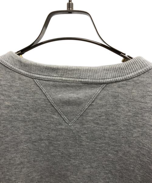 STUDIO D'ARTISAN（ステュディオダルチザン）STUDIO D'ARTISAN (ステュディオダルチザン) 前Vスウェット/STUDIO D'ARTISANスウェット グレー サイズ:Mの古着・服飾アイテム