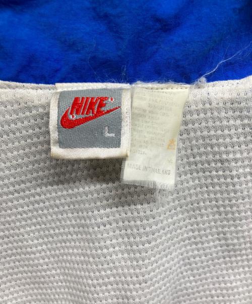 NIKE（ナイキ）NIKE (ナイキ) 90ｓナイロンジップジャケット ブルー サイズ:Lの古着・服飾アイテム