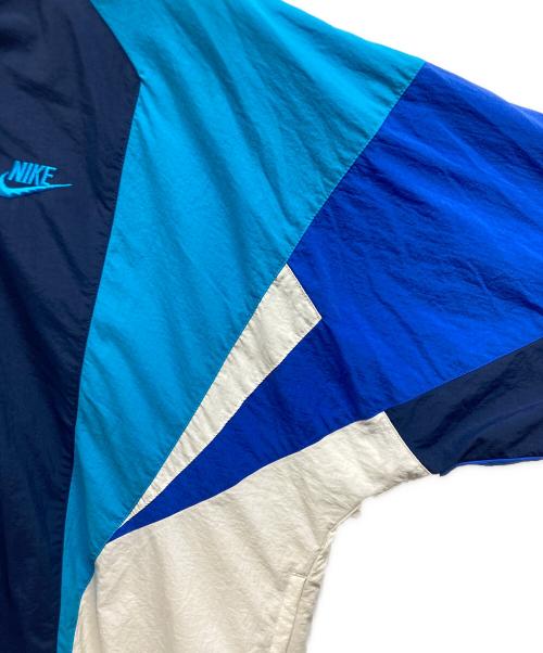 NIKE（ナイキ）NIKE (ナイキ) 90ｓナイロンジップジャケット ブルー サイズ:Lの古着・服飾アイテム
