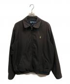 POLO RALPH LAURENポロ・ラルフローレン）の古着「ジップジャケット/POLO RALPH LAURENジャケット」｜ブラック