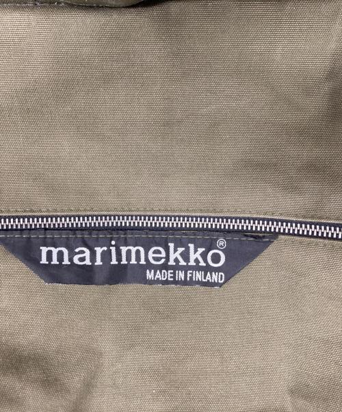 marimekko（マリメッコ）marimekko (マリメッコ) キャンバストートバッグ カーキの古着・服飾アイテム