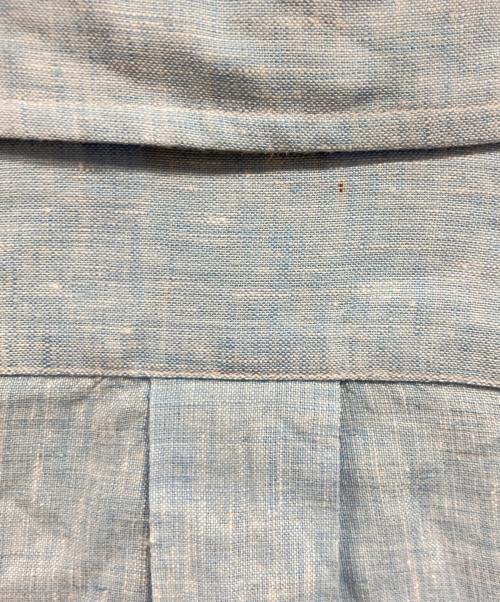 BROOKS BROTHERS（ブルックスブラザーズ）BROOKS BROTHERS (ブルックスブラザーズ) リネンボタンダウンシャツ ブルー サイズ:Sの古着・服飾アイテム