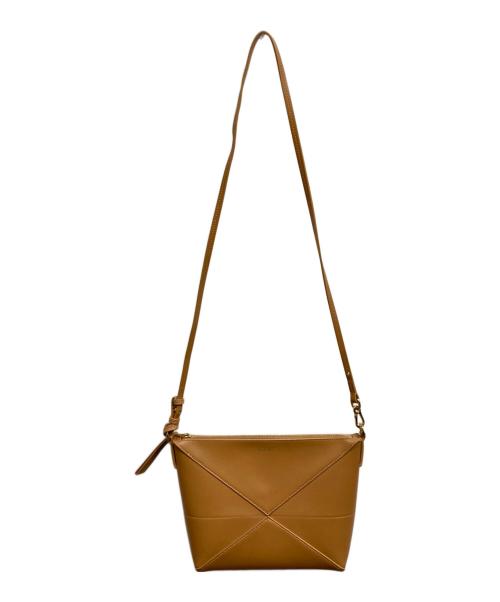 LOEWE（ロエベ）LOEWE (ロエベ) パズルフォルド ポーチ ベージュの古着・服飾アイテム