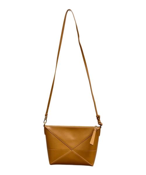 LOEWE（ロエベ）LOEWE (ロエベ) パズルフォルド ポーチ ベージュの古着・服飾アイテム
