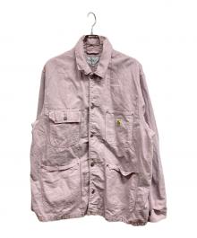 Carhartt WIP（カーハート ワーク イン プログレス）の古着「WALTER CHORE COAT」｜ピンク