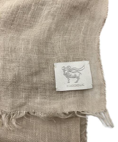 NIMNIM DUAI（ニムニムデュアイ）NIMNIM DUAI (ニムニムデュアイ) 別注 PREMIUM LINEN GAUZE STOLE ストール/NIMNIM DUAI アイボリーの古着・服飾アイテム