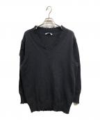 ALEXANDER WANGアレキサンダー・ワン）の古着「Vネックニット」｜ブラック