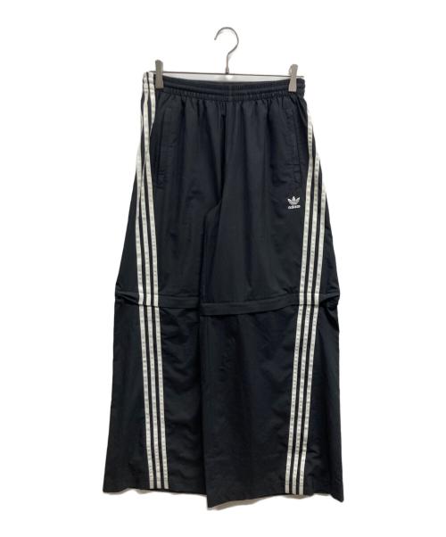 adidas（アディダス）adidas (アディダス) オーバーサイズ ジップオフトラックパンツ ブラック サイズ:XLの古着・服飾アイテム