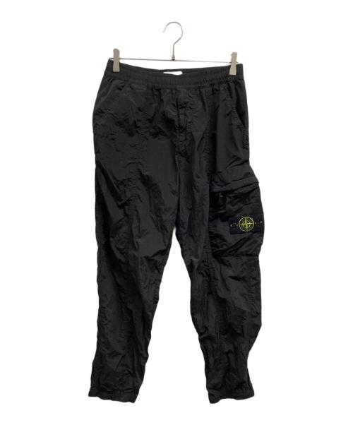 STONE ISLAND（ストーンアイランド）STONE ISLAND (ストーンアイランド) ナイロンパンツ NYLON METAL PANTS  ブラック サイズ: W30の古着・服飾アイテム