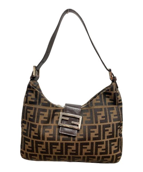 FENDI（フェンディ）FENDI (フェンディ) ショルダーバッグ ブラウンの古着・服飾アイテム