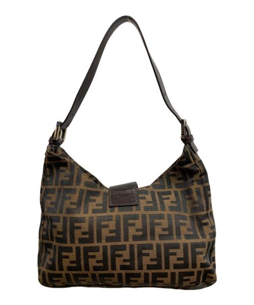 FENDI（フェンディ）FENDI (フェンディ) ショルダーバッグ ブラウンの古着・服飾アイテム