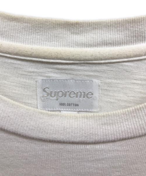 SUPREME（シュプリーム）SUPREME (シュプリーム) カレッジロゴTシャツ ホワイト サイズ:Mの古着・服飾アイテム