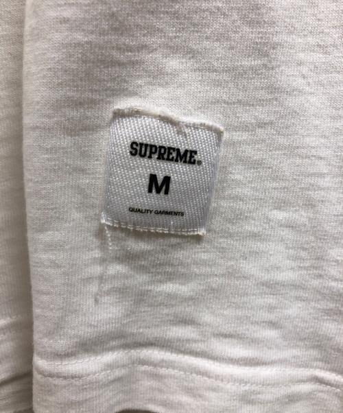 SUPREME（シュプリーム）SUPREME (シュプリーム) カレッジロゴTシャツ ホワイト サイズ:Mの古着・服飾アイテム