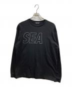 WIND AND SEAウィンダンシー）の古着「シー ロングスリーブ ティー」｜ブラック