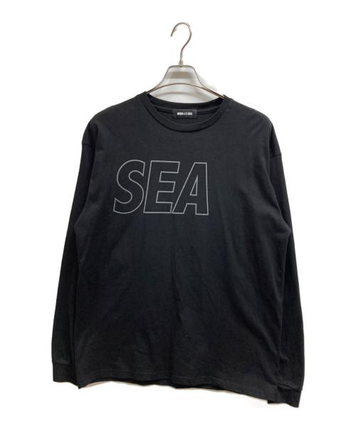 WIND AND SEA（ウィンダンシー）WIND AND SEA (ウィンダンシー) シー ロングスリーブ ティー ブラック サイズ:Lの古着・服飾アイテム