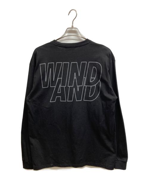 WIND AND SEA（ウィンダンシー）WIND AND SEA (ウィンダンシー) シー ロングスリーブ ティー ブラック サイズ:Lの古着・服飾アイテム
