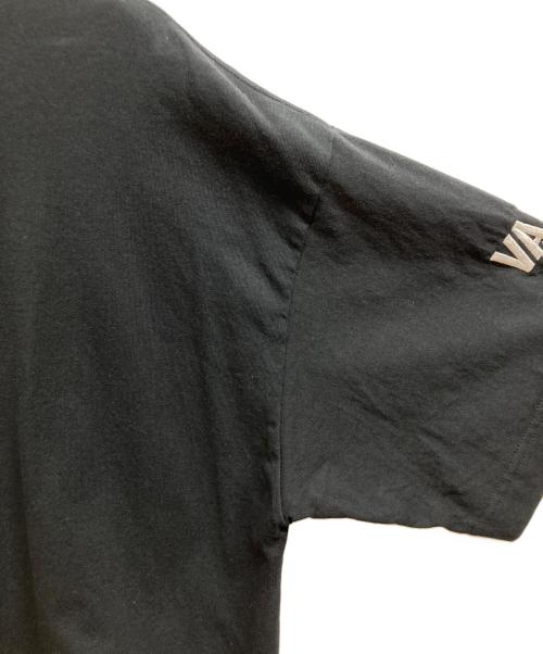 VANS（ヴァンズ）VANS (ヴァンズ) WIND AND SEA (ウィンダンシー) チェッカー フラッグ クルーネック 半袖Tシャツ ブラック サイズ:Lの古着・服飾アイテム