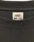 中古・古着 VANS (ヴァンズ) WIND AND SEA (ウィンダンシー) チェッカー フラッグ クルーネック 半袖Tシャツ ブラック サイズ:L：8000円