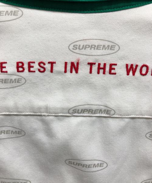 SUPREME（シュプリーム）Supreme (シュプリーム) カラーブロックワークシャツ グリーン サイズ:Sの古着・服飾アイテム