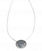 SIRISIRIシリシリ）の古着「Oval necklace/SIRISIRIネックレス」｜ホワイト